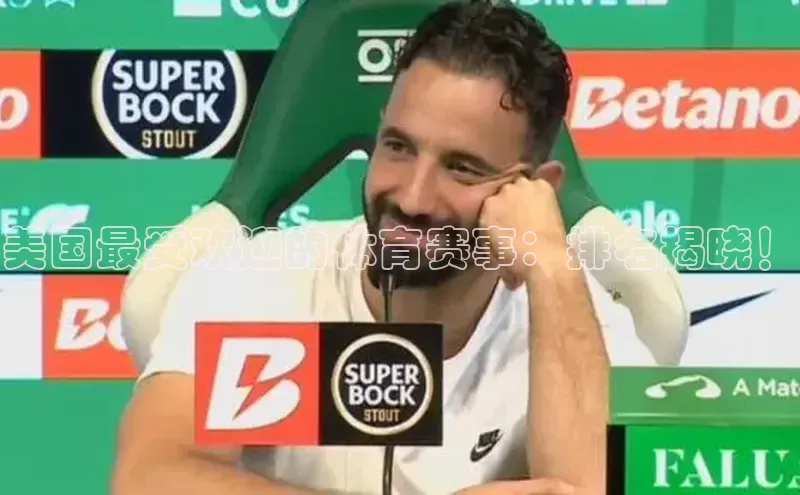 美国最受欢迎的体育赛事：排名揭晓！